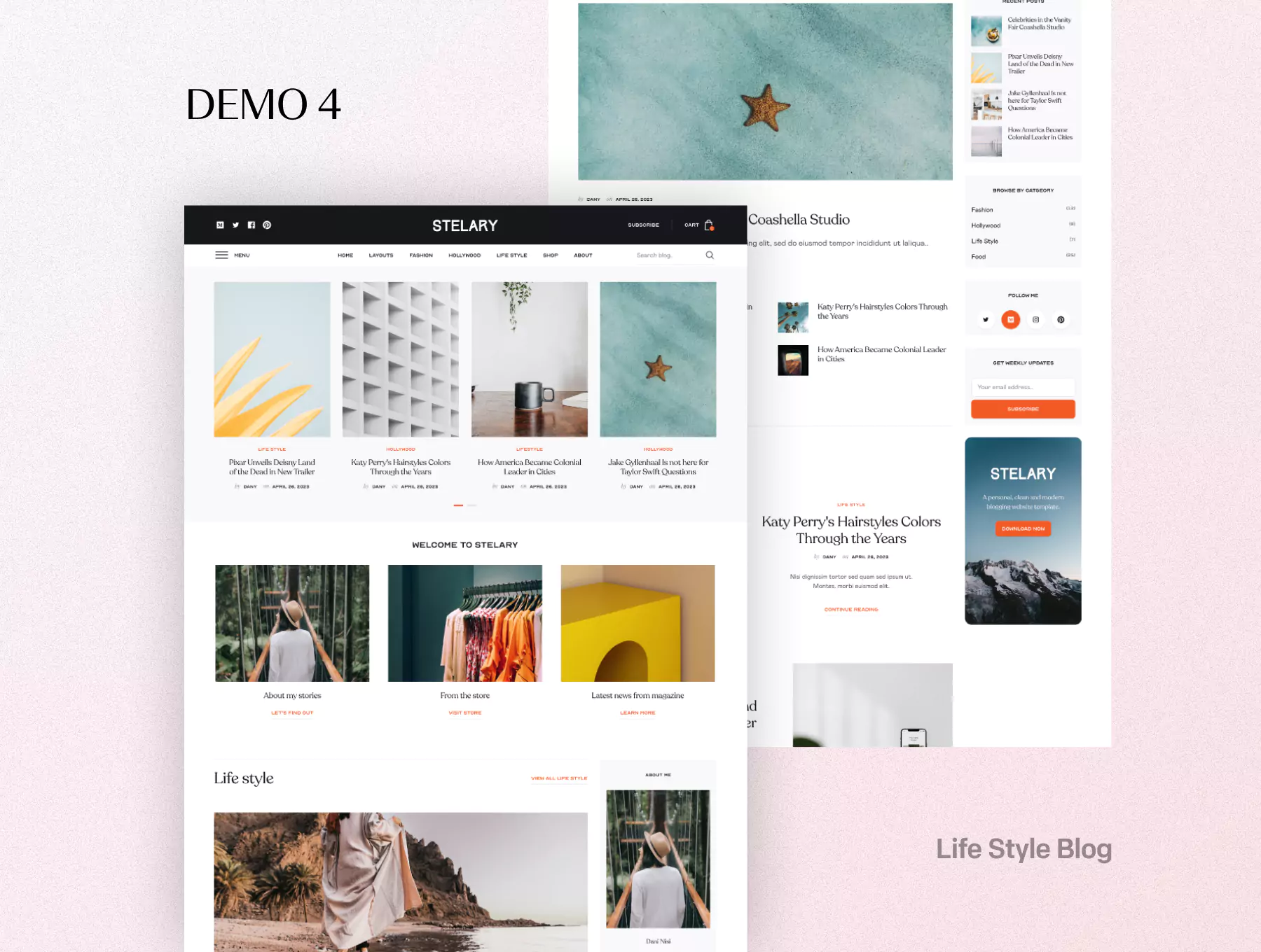 Stelary - Blog & Magazine WordPress Theme - 14