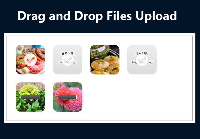 Drag and Drop Files Upload