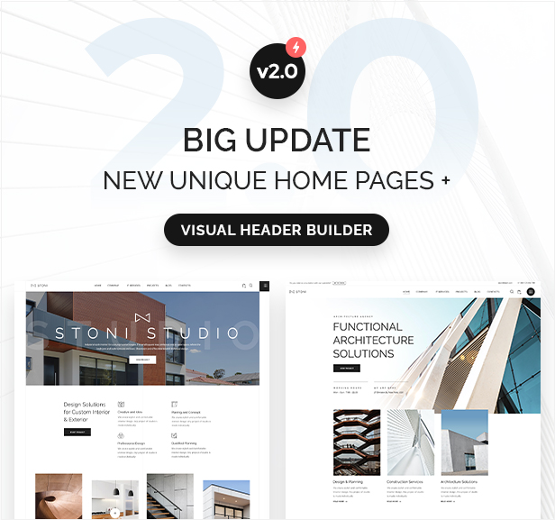 Stoni - Architecture Agency WordPress Theme Nulled