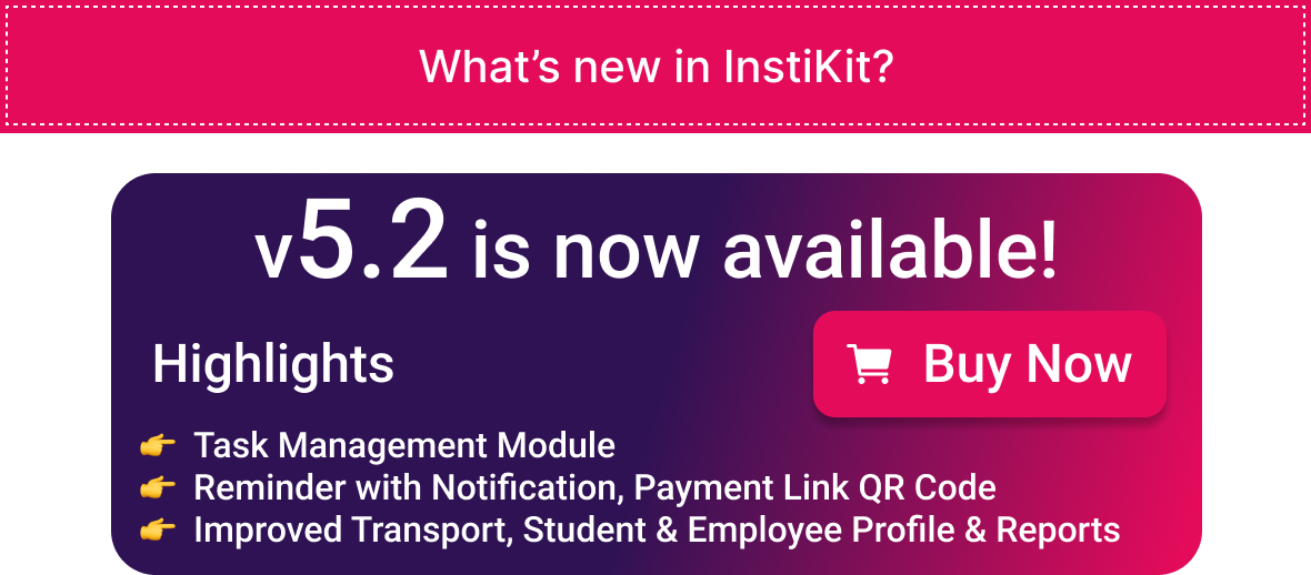 InstiKit New Release