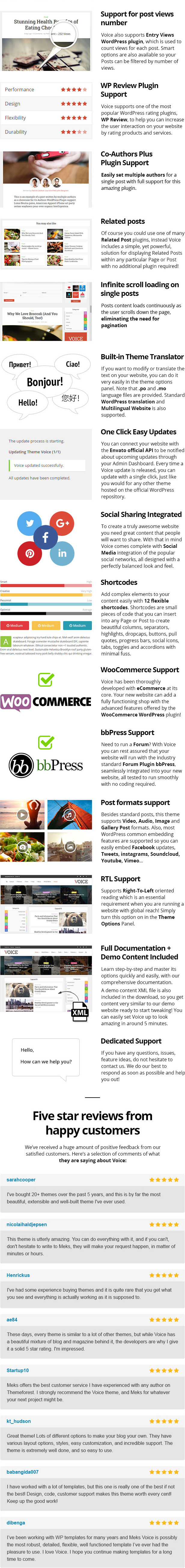 Voice - Clean News Magazine WordPress Theme