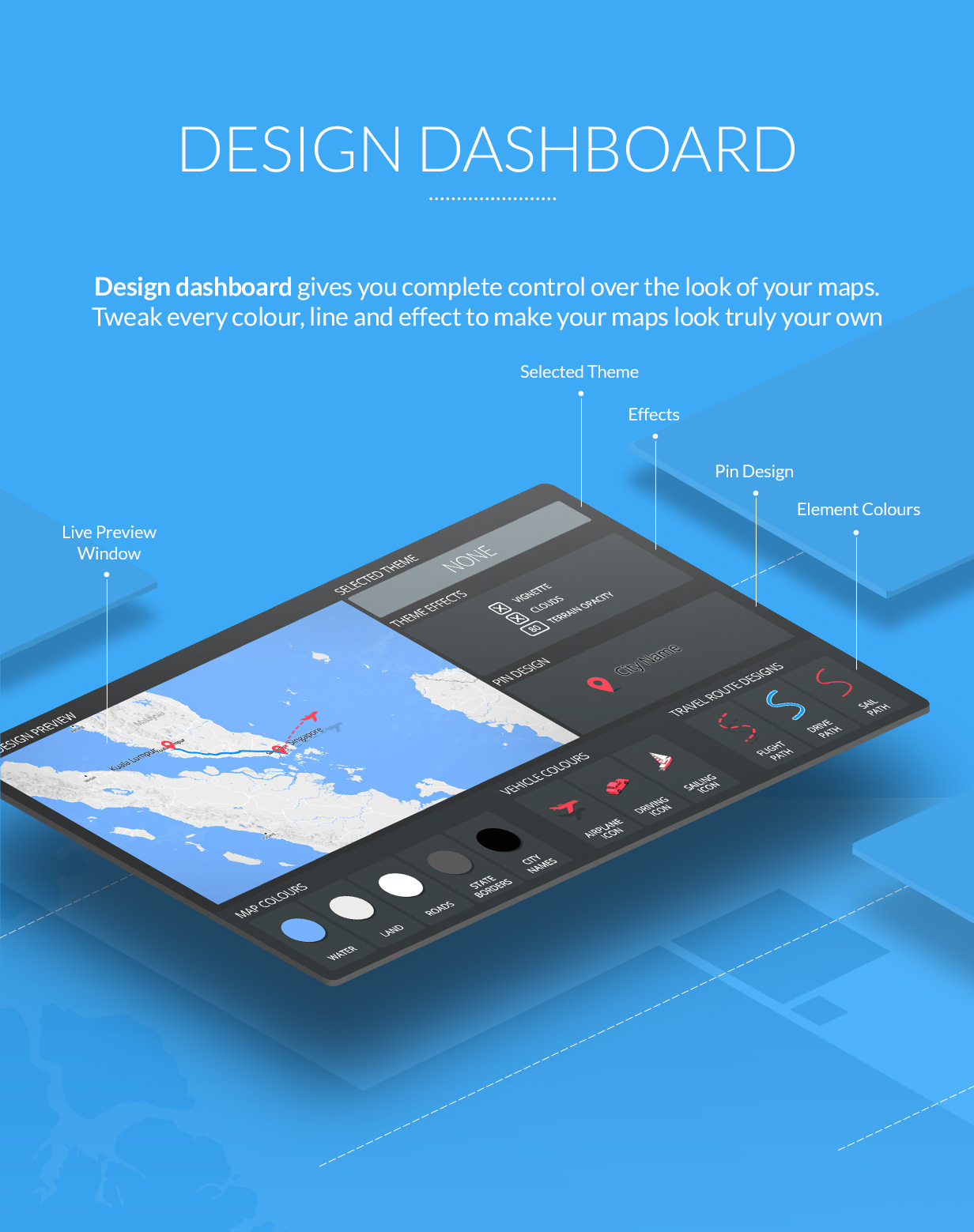 travel map after effects template free download