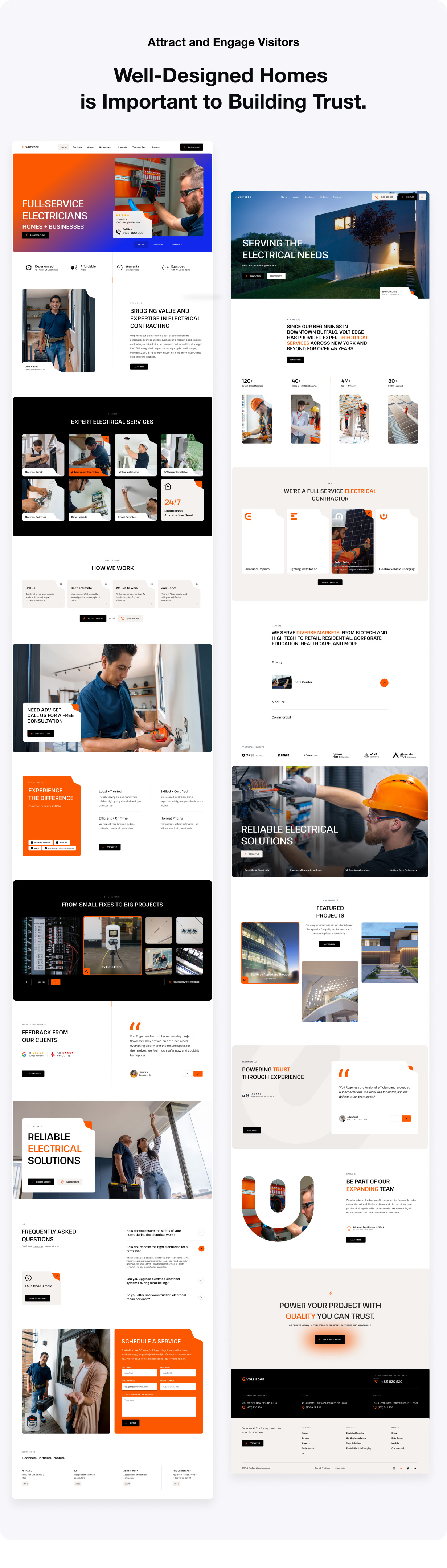 VoltEdge v1.0 – 电工电气承包商 WordPress 主题
