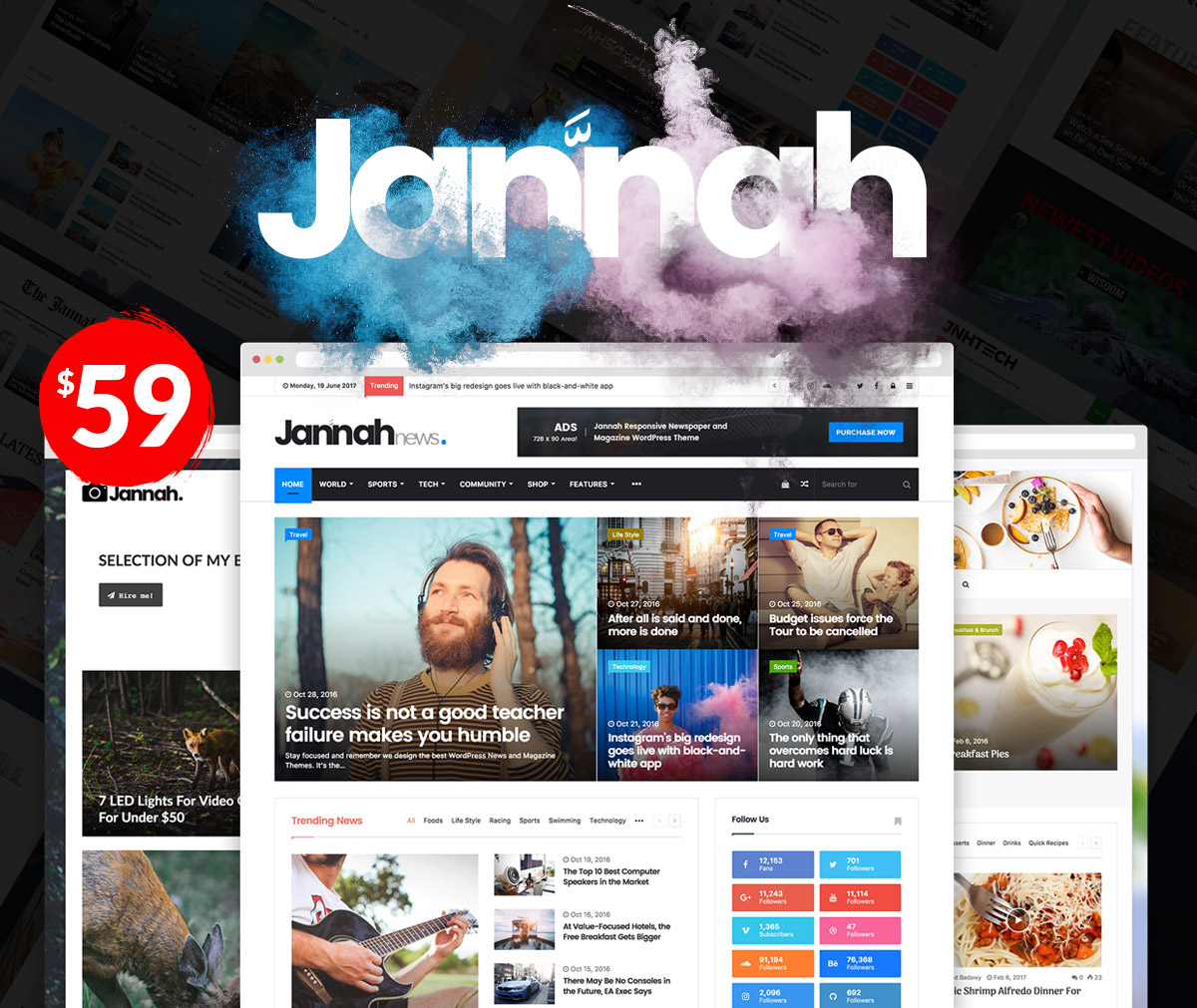 Jarida - Responsive WordPress News, Magazine, Blog - 1