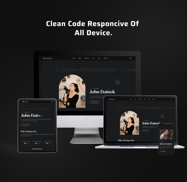 Picszen - Photography HTML Template - 3