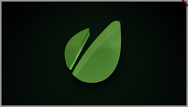 Adaptive Elegant 3d Logo - Example 09