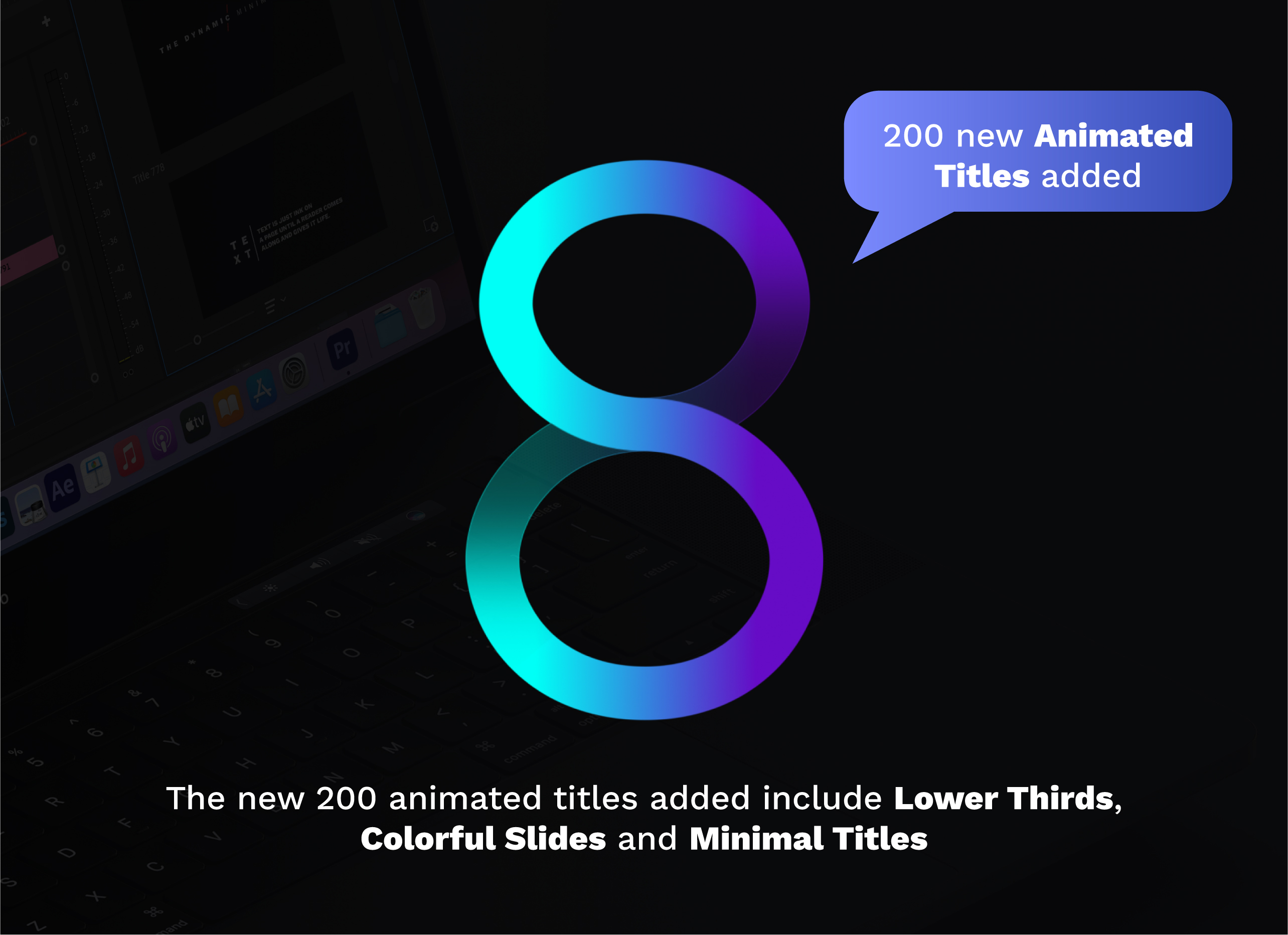 Mogrt Titles - 1000 Animated Titles for Premiere Pro & After Effects - 62