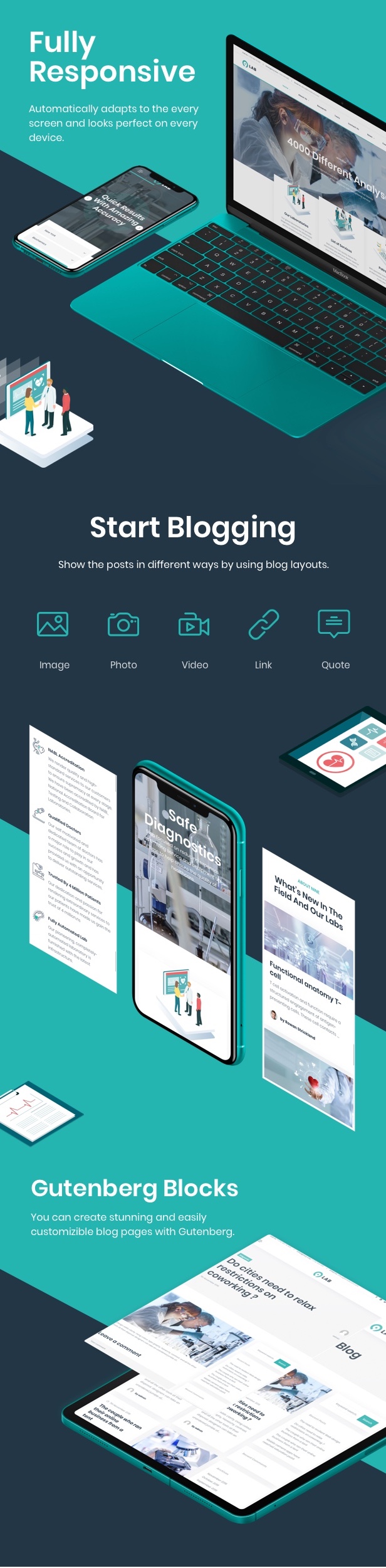 Ninedok - Laboratory & Research WordPress Theme - 4