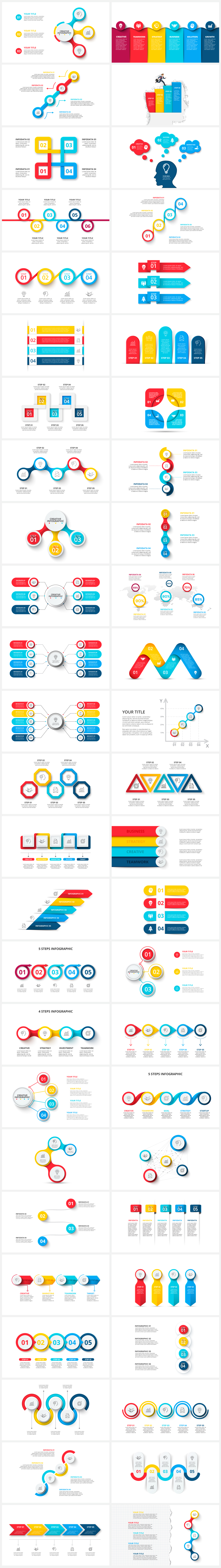 Multipurpose Infographics PowerPoint Templates v.5.2 - 143