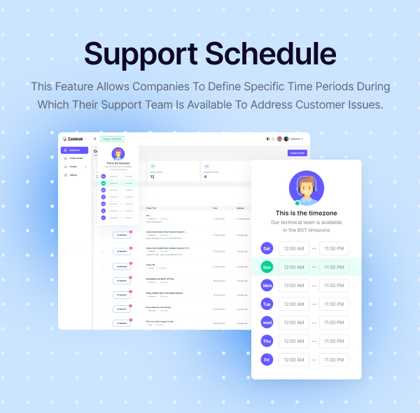 Zaidesk - Customer Support System | Helpdesk | Support Ticket. - 9