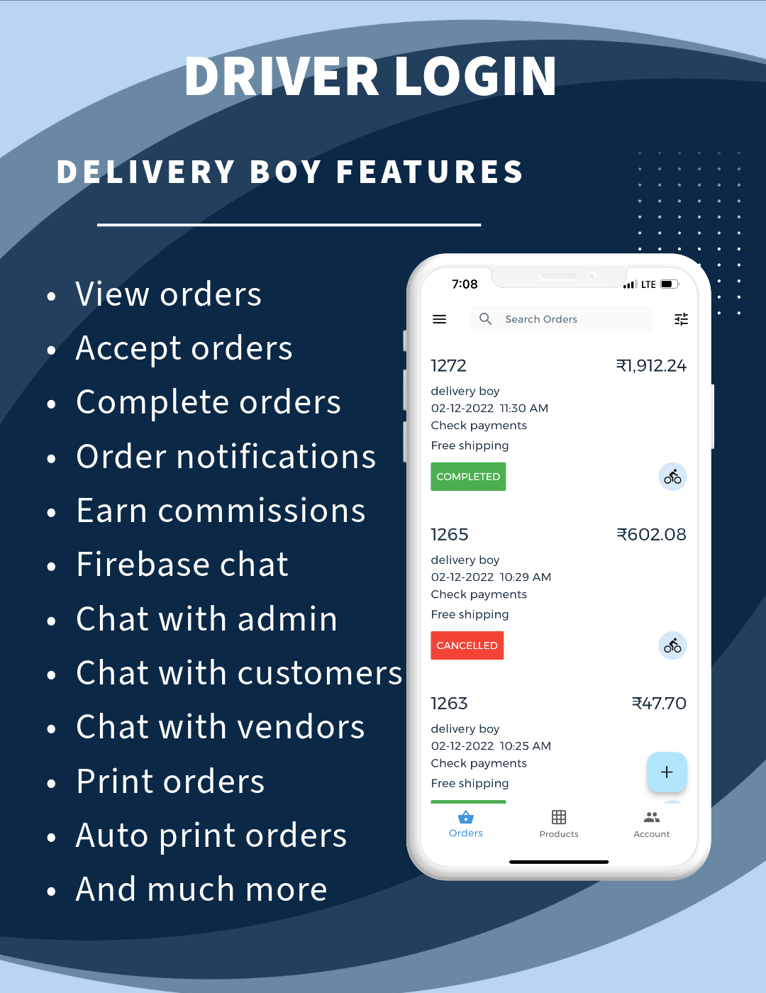 Flutter app for WooCommerce admin, vendors and delivery boys - 5