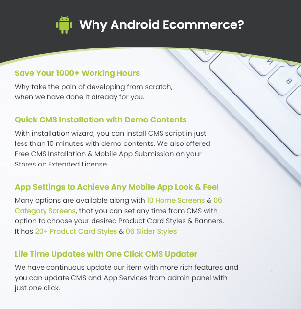 Android Ecommerce - Universal Android Ecommerce / Store Full Mobile App with Laravel CMS - 8