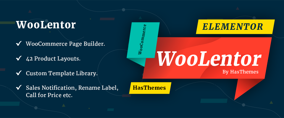 WooCommerce page builder