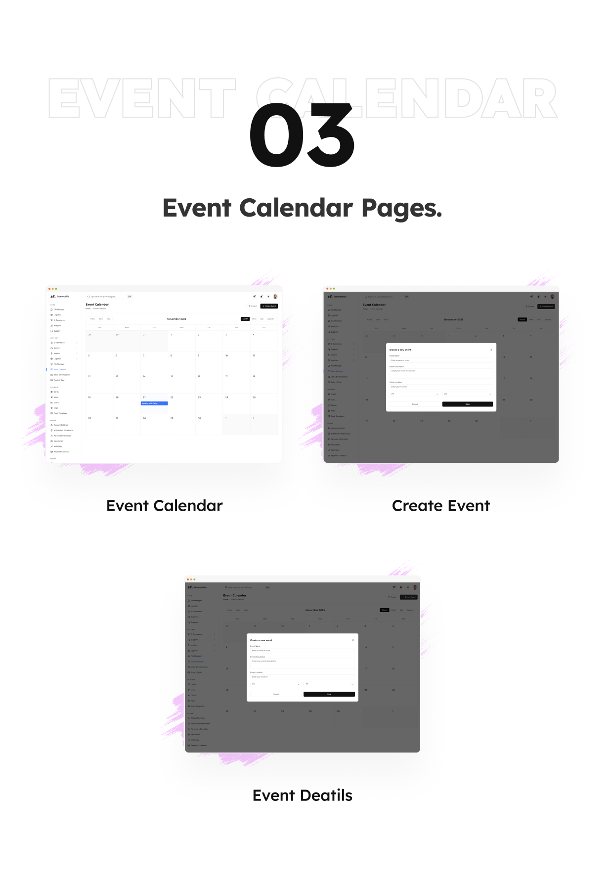 Isomorphic - React Admin Dashboard Template - 17