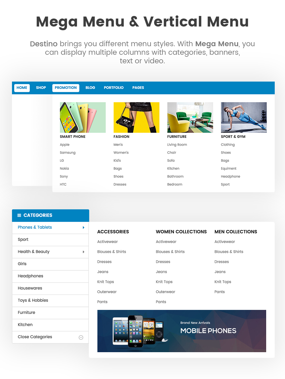 SW Destino - WooCommerce Theme