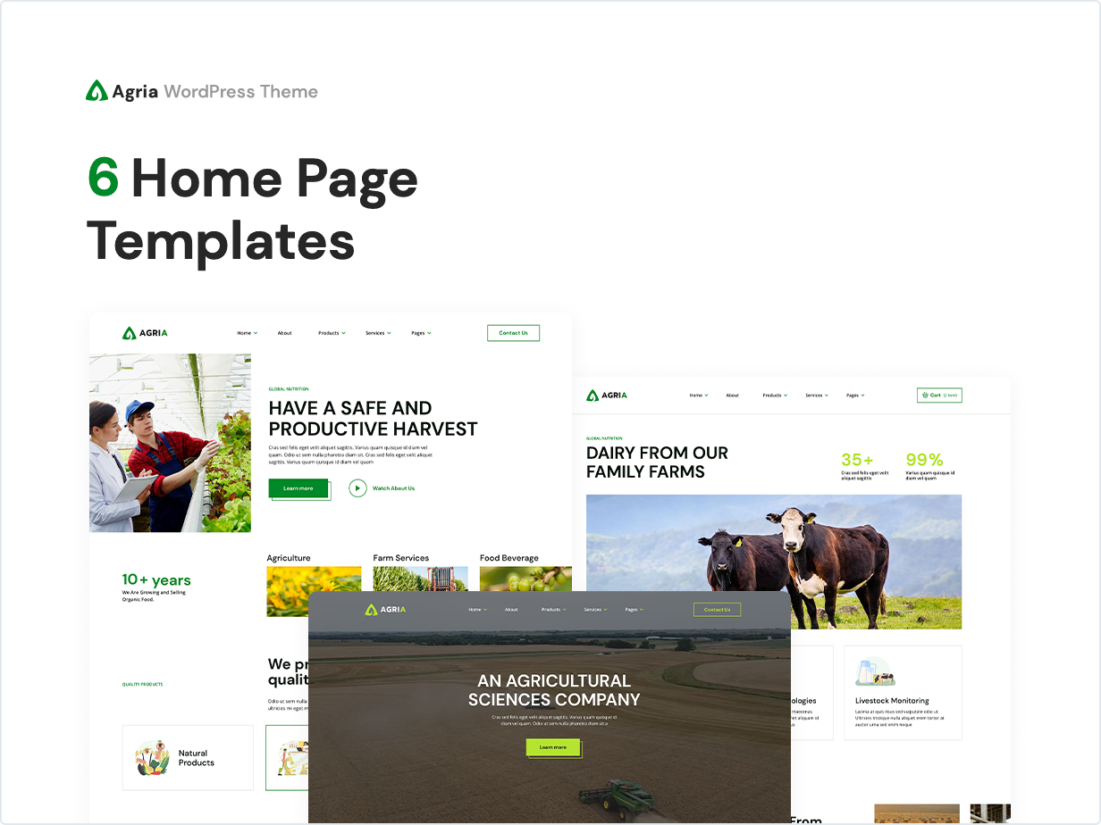 Agria - Agriculture WordPress Theme - 6
