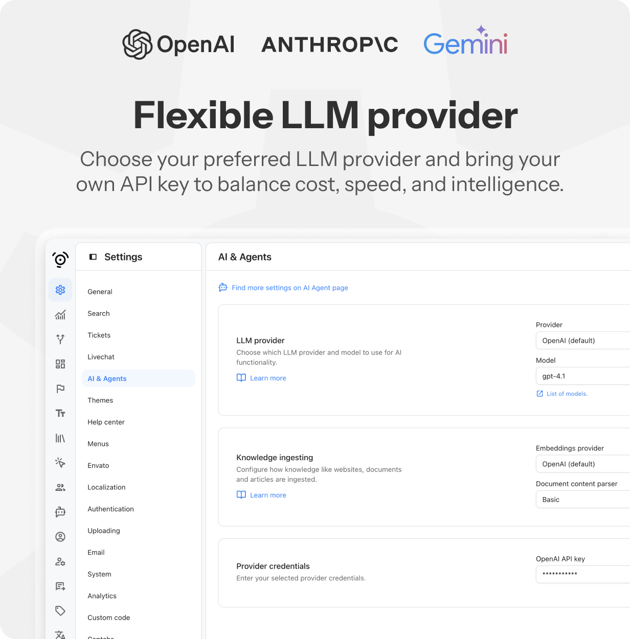 AI agent and chatbot addon for BeDesk support platform - 8