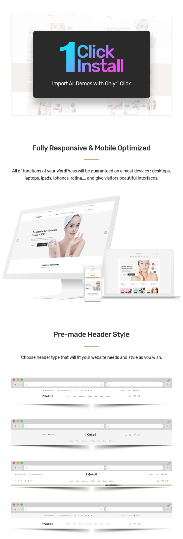 Makali - Multipurpose Theme for WooCommerce WordPress 6