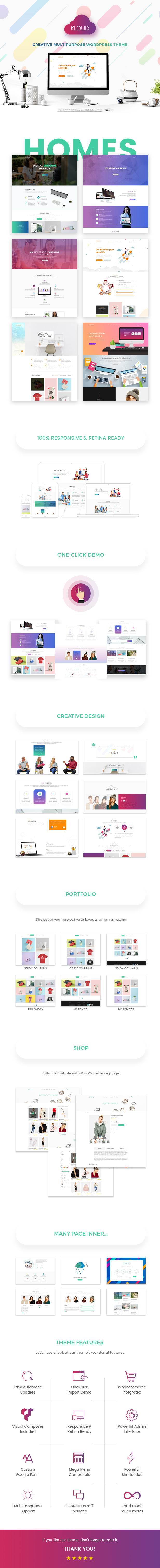 Creative Multipurpose WordPress Theme