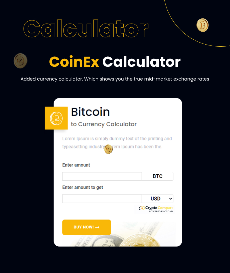 COINEX - Crypto Currency Admin Dashboard Template - 8