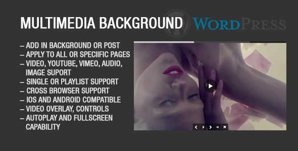 HTML5 Video & Youtube background by Tean | CodeCanyon