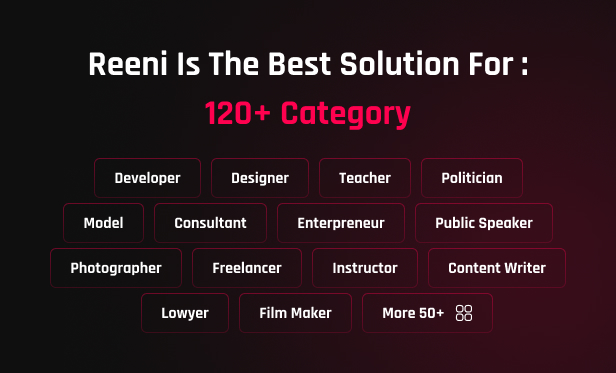 Reeni – Personal Portfolio CV & Resume HTML Template - 10