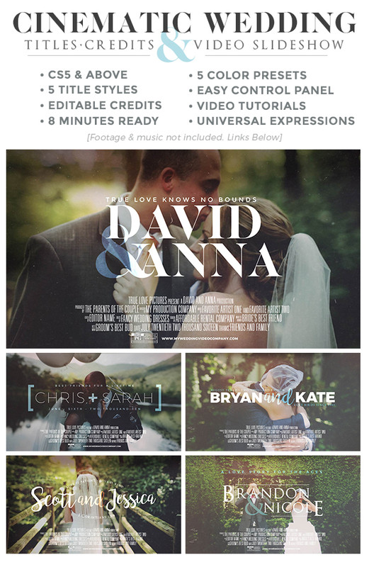 Cinematic Wedding Titles - 2
