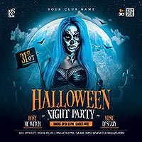 Halloween Party Flyer