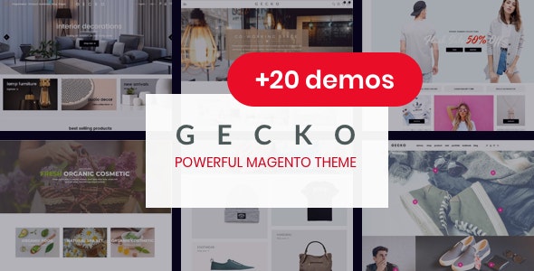Gecko - Responsive Magento 2 Theme | RTL supported - Fashion Magento