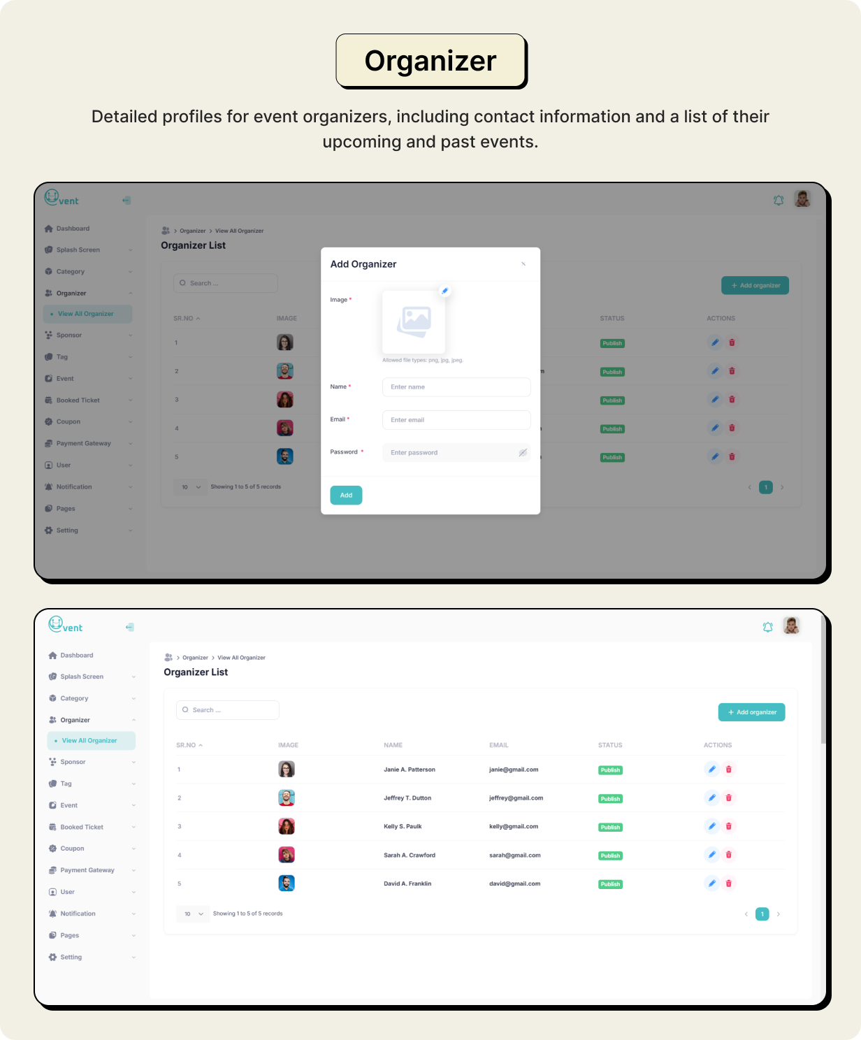 InClub: Event Management in Flutter with Node.js Backend | Complete event planner App - 19