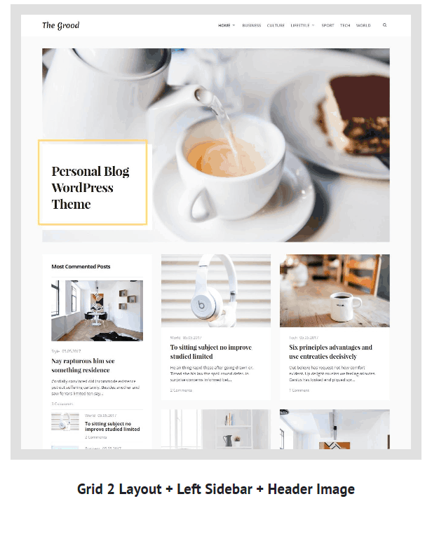 Grood - Personal Blog & Magazine WordPress Theme - 7