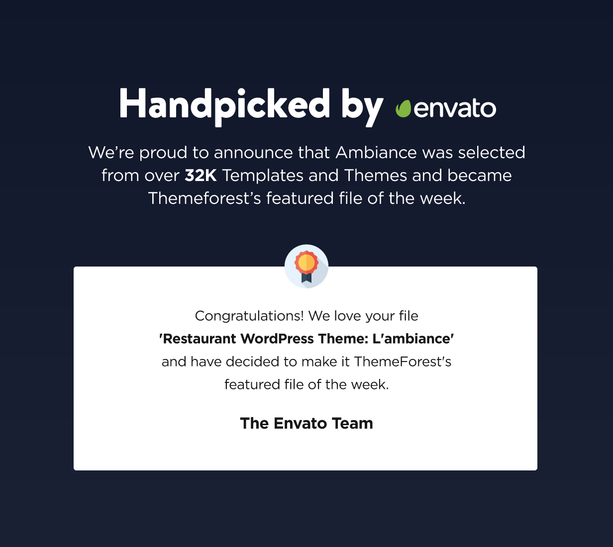 Handpicked by envato