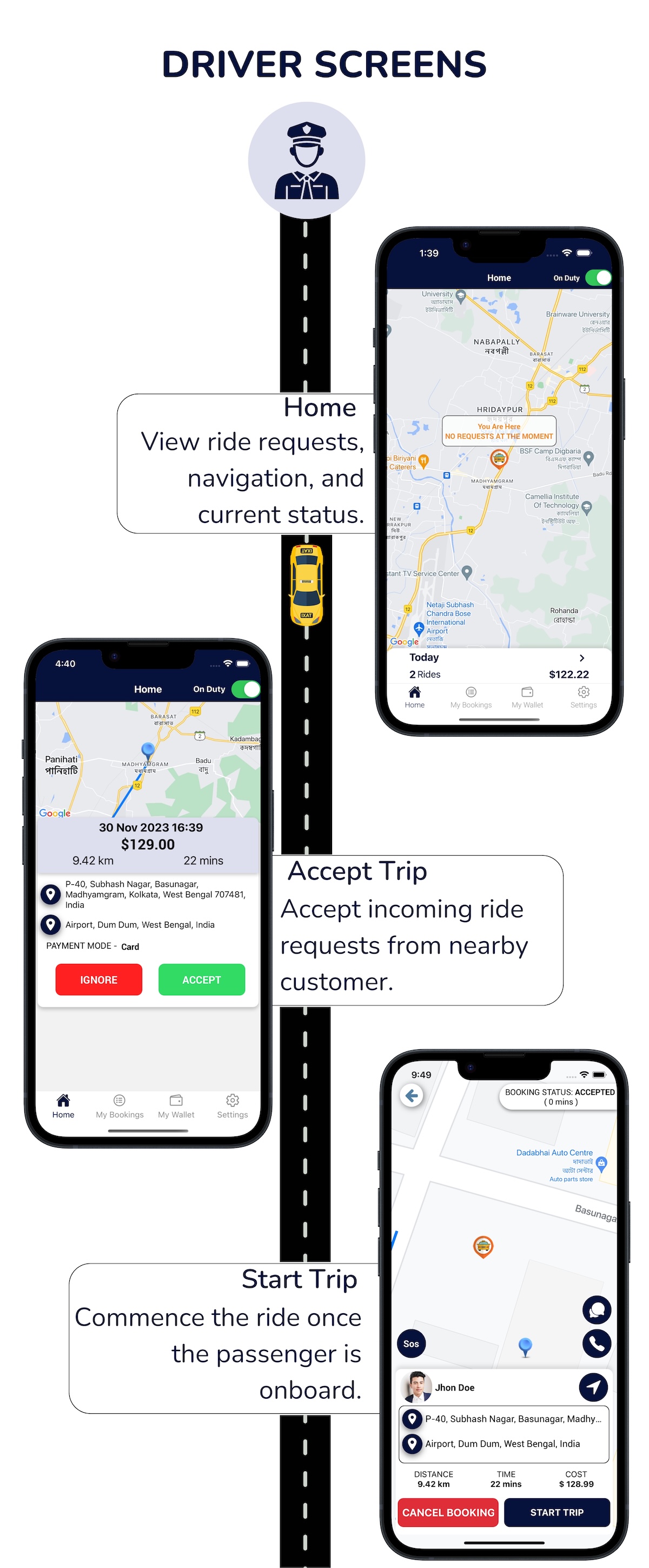 Exicube Taxi App - 17
