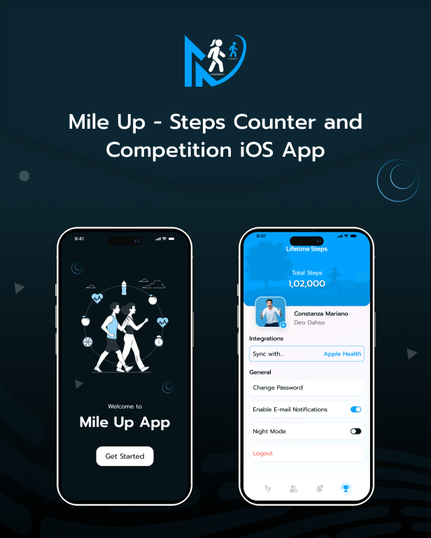 Mile Up iOS App