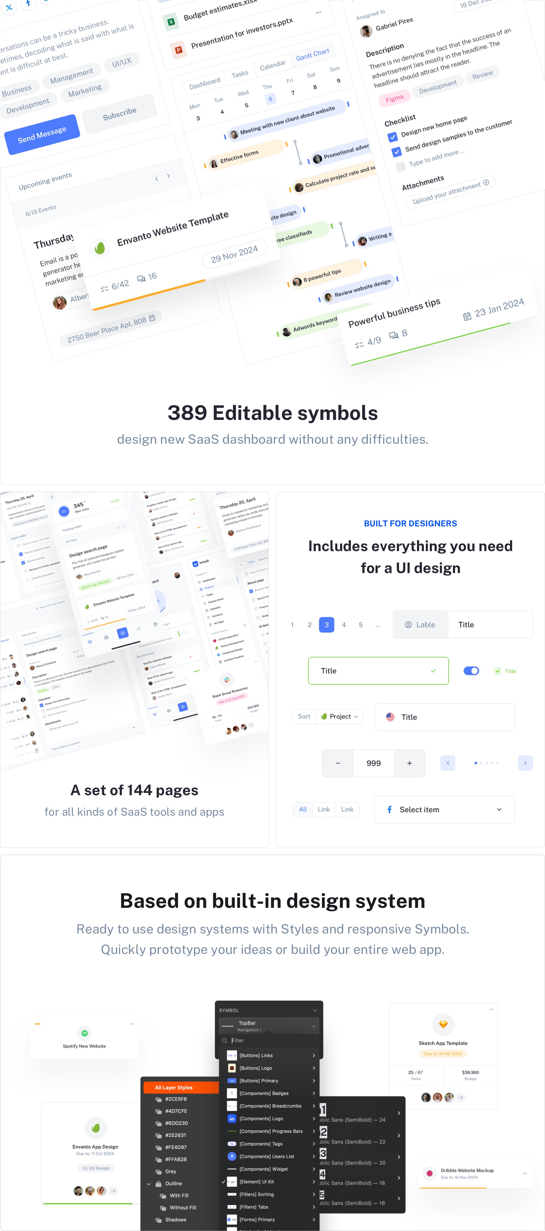 IOTask - Multipurpose Dashboard UI Kit for Figma - 4