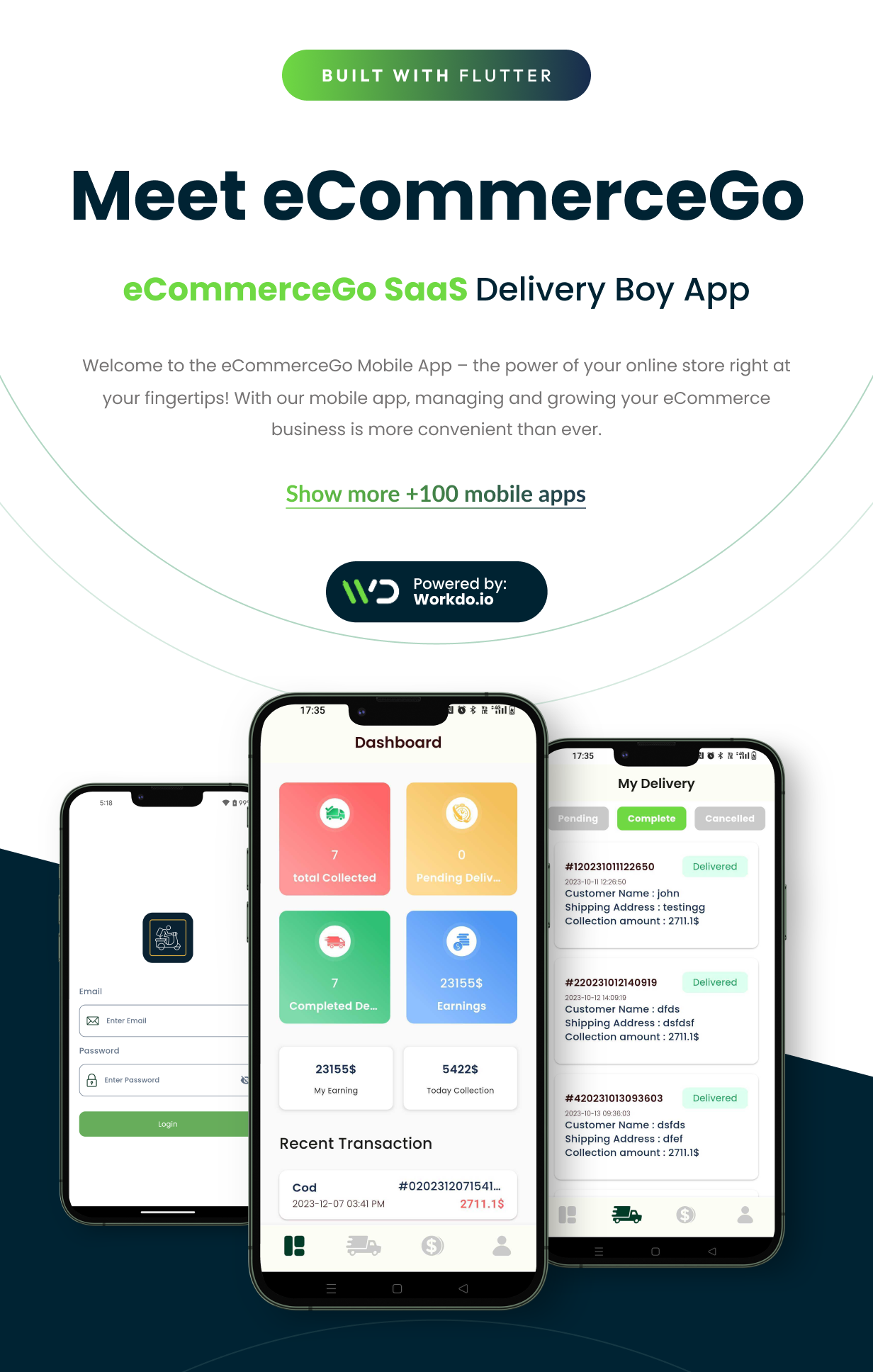 eCommerceGo SaaS Delivery Boy App - 4