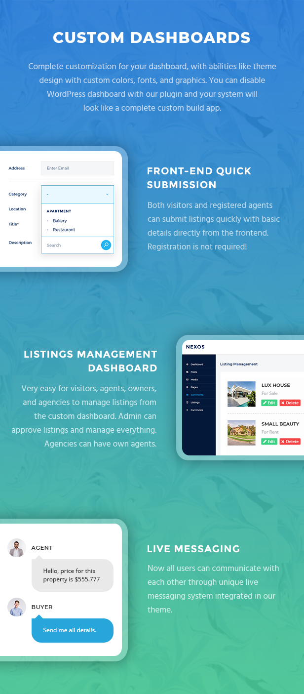 Nexos - Real Estate WordPress Theme - 3