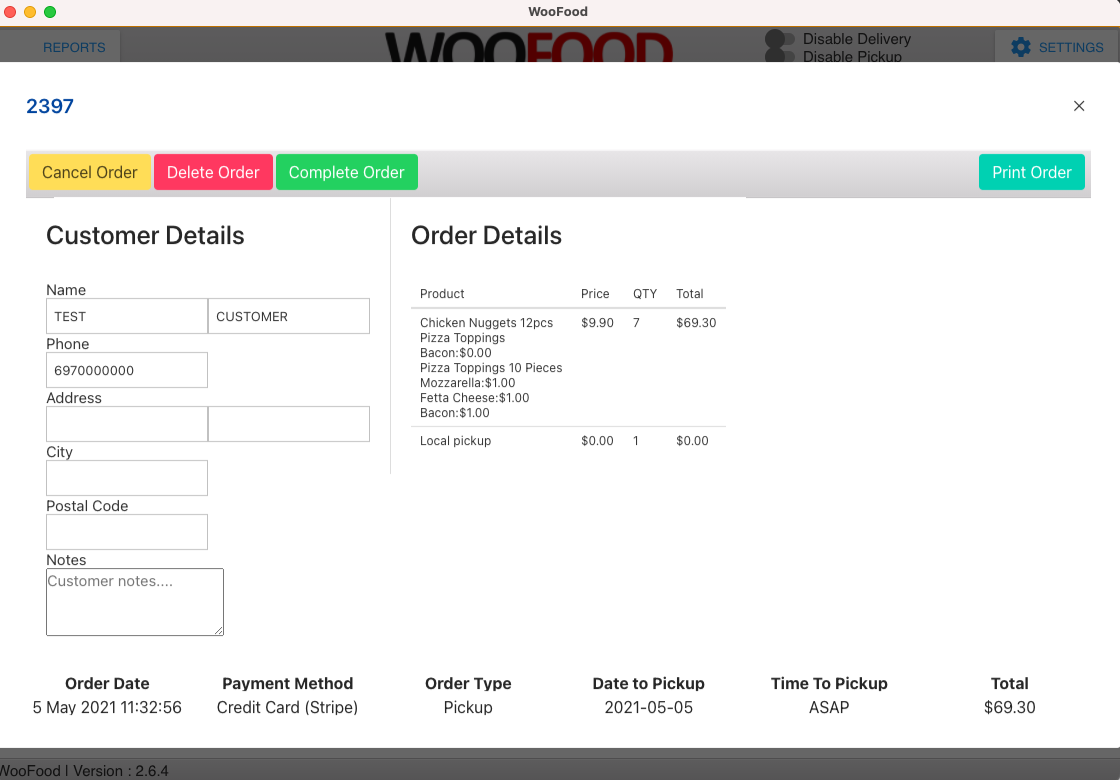 WooFood - Food Ordering (Delivery/Pickup) Plugin for WooCommerce & Automatic Order Printing - 7