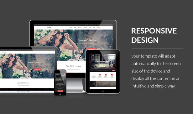 Titania - Responsive Multipurpose Joomla Template - 1