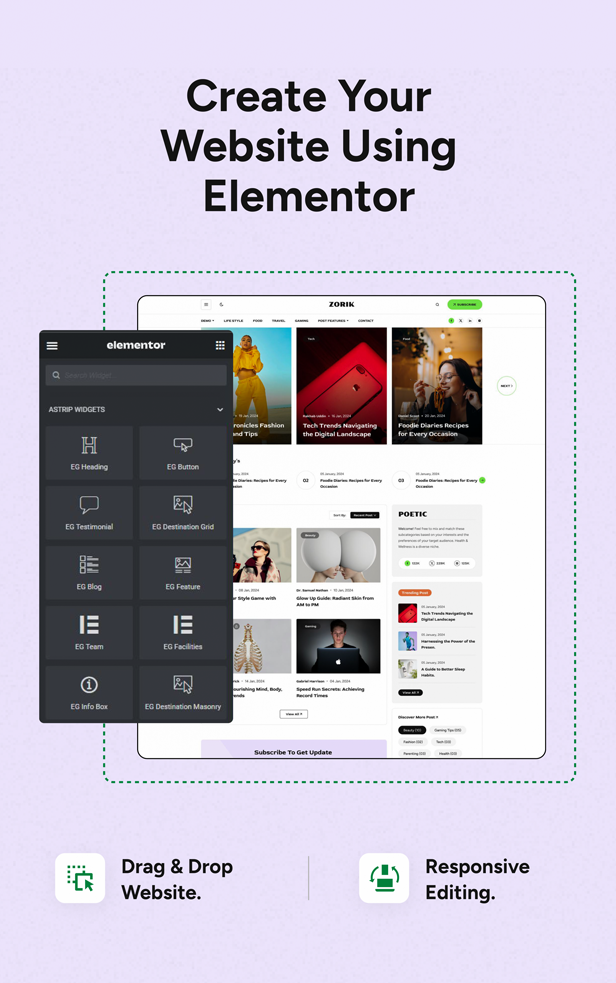 Zorik - Modern & Lightweight Blog WordPress Theme - 6
