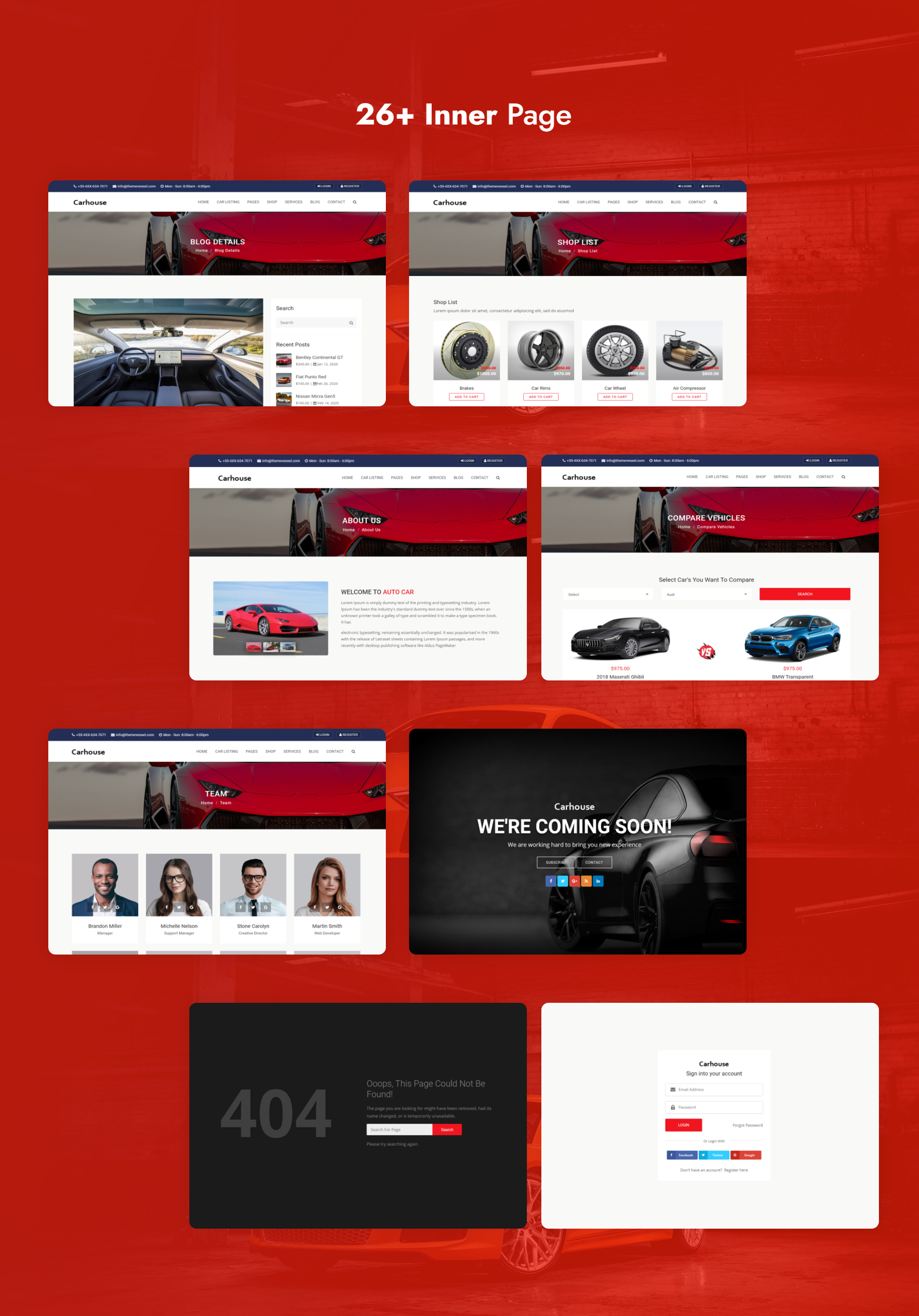 Car House - Automobile HTML5 Template - 10