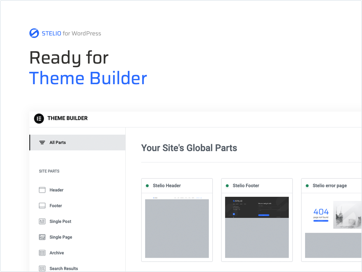 Ready for Theme Builder