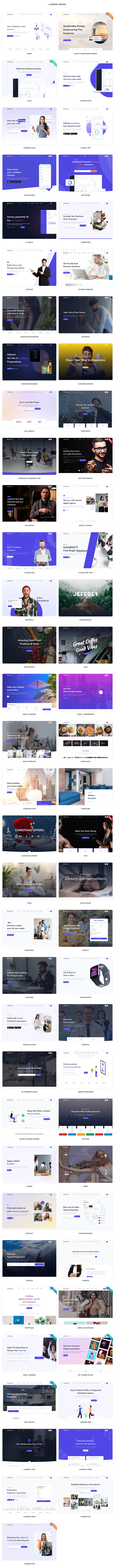 Techwind - Multipurpose Landing Page WordPress Theme - 4