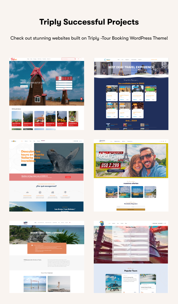 Triply - Tour Booking WordPress Theme