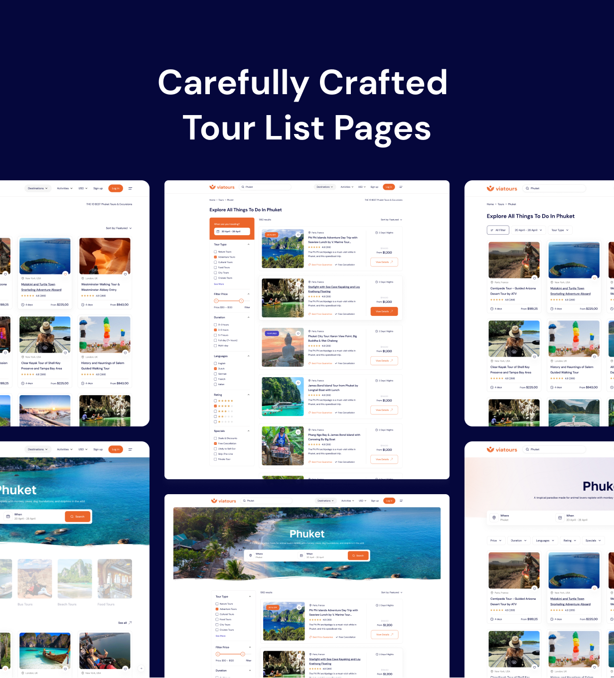 Tourio - Travel & Tour Booking WordPress Theme - 4