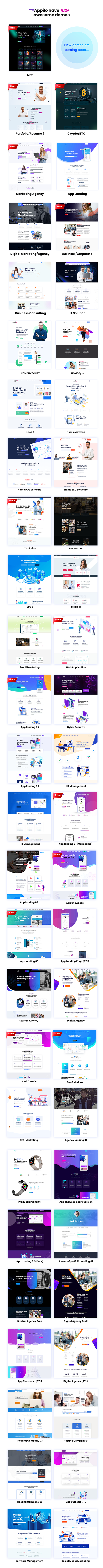 Appilo - App Landing WordPress Theme of 2022 - themexriver