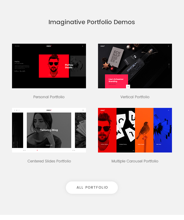 Pofo - Creative Agency, Corporate and Portfolio Multi-purpose Template - 6