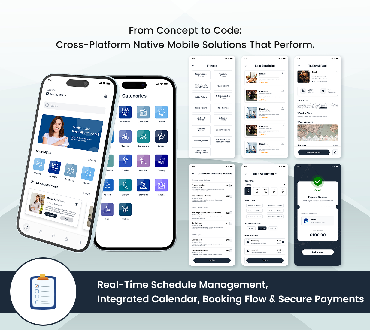 Murait Technologies App UI Preview