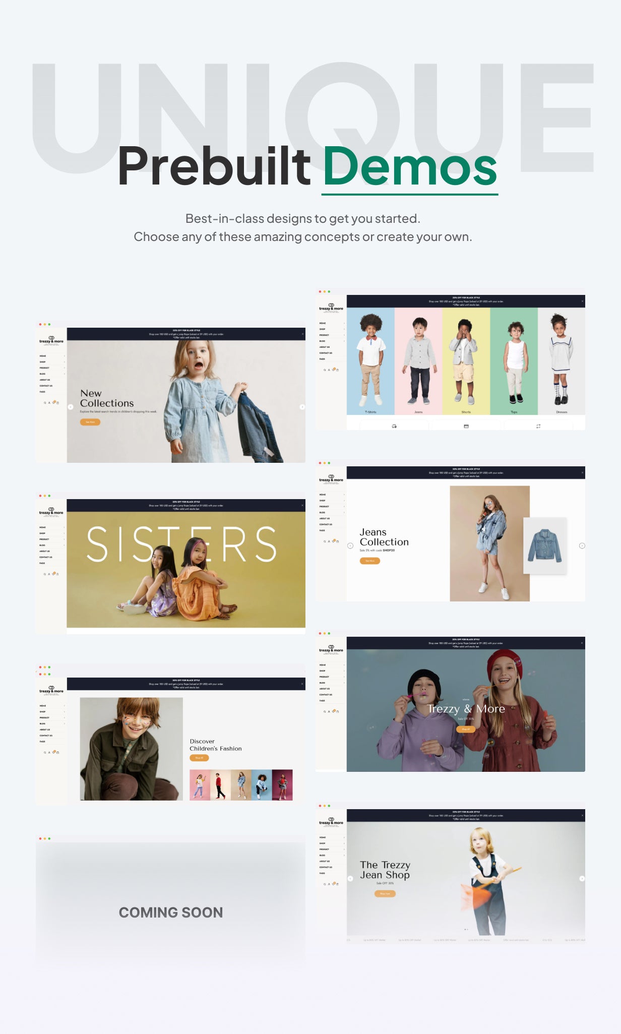 Trezzy | Baby & Kids Clothing Shopify Theme OS 2.0