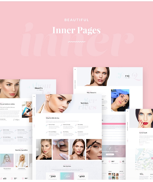 Browcraft - Microblading & Eyebrow Beauty Salon WordPress Theme - 9